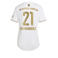 Bayern Munich Lucas Hernandez #21 Fußballbekleidung Auswärtstrikot Damen 2022-23 Kurzarm